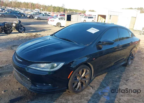 2016 Chrysler 200 S from USA, damaged, VIN 1C3CCCDG5GN158493